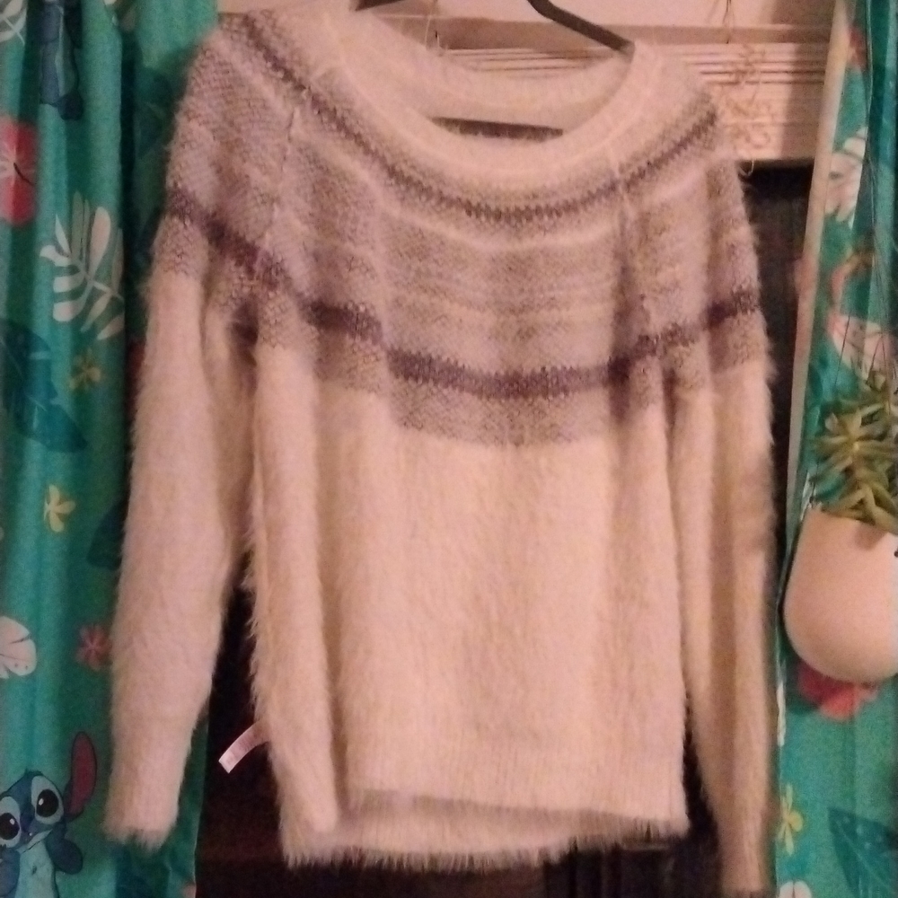 Fuzzy sweater